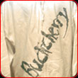 Buckcherry -  White Glitter Hoodie