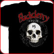 Buckcherry - Skull Black T-Shirt