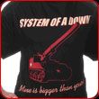 System Of A Down - Mine Is Bigger Black T-Shirt