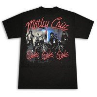 Motley Crue Girls Girls Girls Black T-Shirt